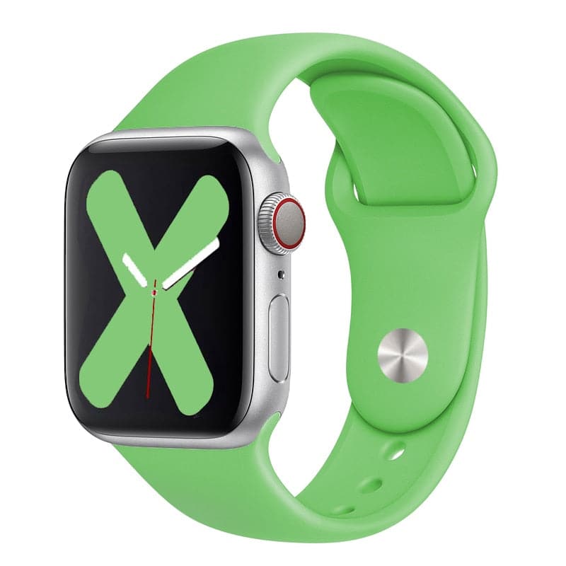 Apple Watch Silicone Sport Band - Crisp White, Comfort | Secure