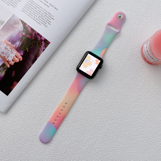 Pastel Cloud Apple Watch Band - Fluoroelastomer, Water Resistant | Serenity