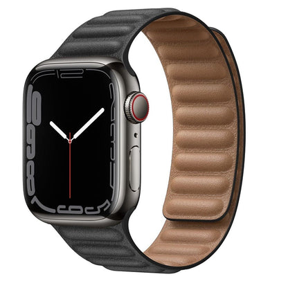 Apple Watch Leather Strap - Magnetic Closure | Elegant Style