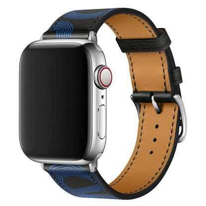 Patterned Leather Apple Watch Straps - Premium | Style