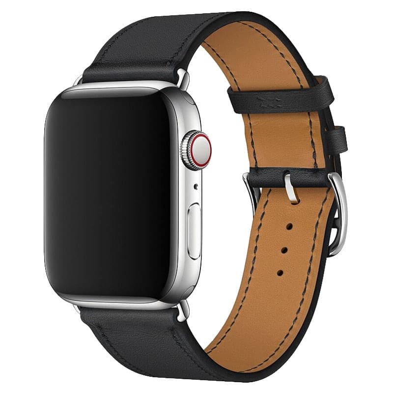 Red Leather Apple Watch Strap - Premium Leather | Style