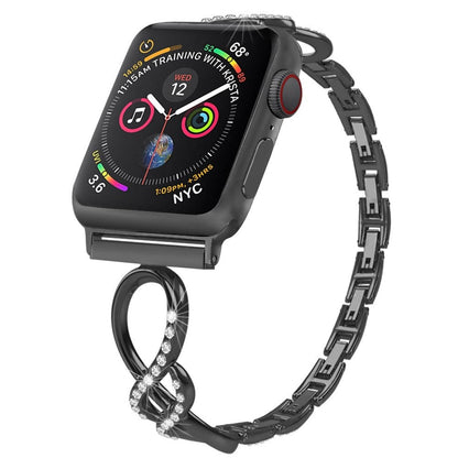 Diamond Apple Watch Band - Stainless Steel | Luxury