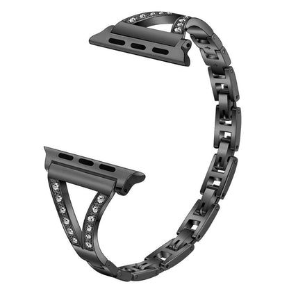 Diamond Apple Watch Band - Rose Gold | Luxury