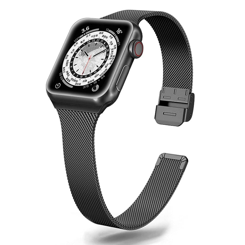 Milanese Loop Apple Watch Strap - Stainless Steel | Elegant