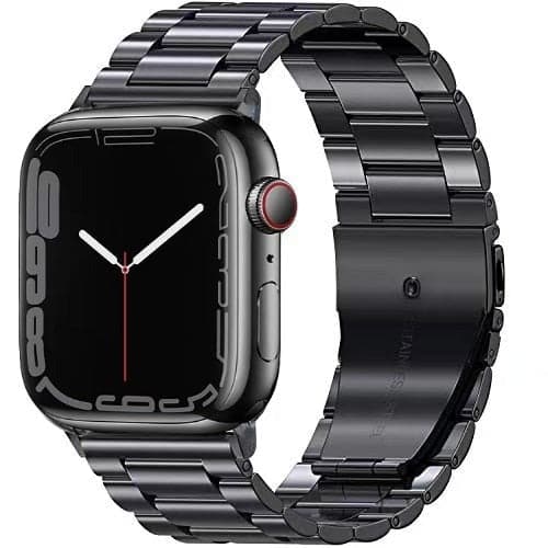 Apple Watch Vintage Steel Strap - Premium Stainless Steel | Timeless Style