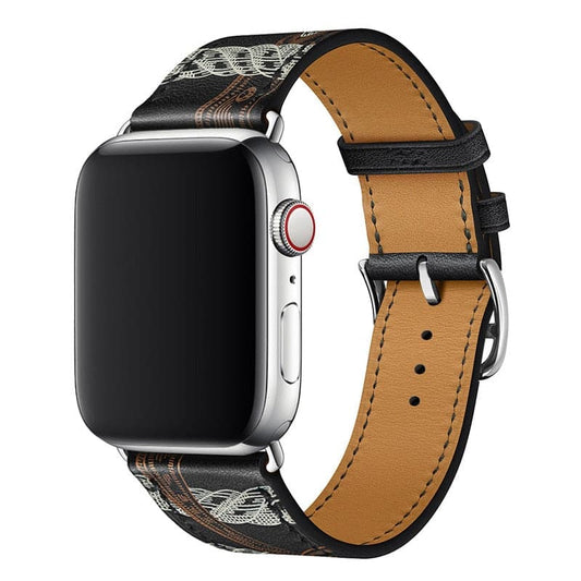 Apple Watch Leather Strap - Patterned | Style & Comfort