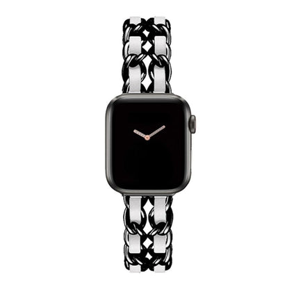Luxury Apple Watch Strap - Leather Steel | Elegant