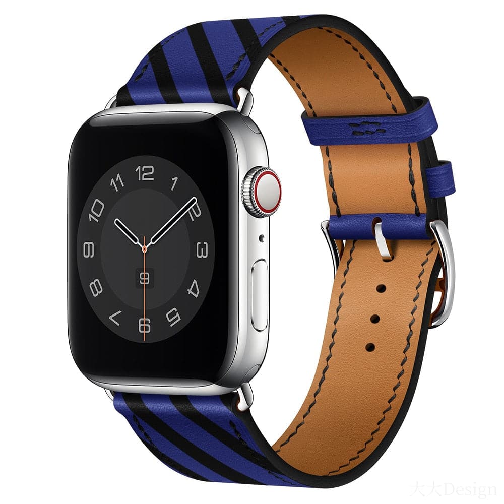 Apple Watch Leather Strap - Patterned | Style & Comfort