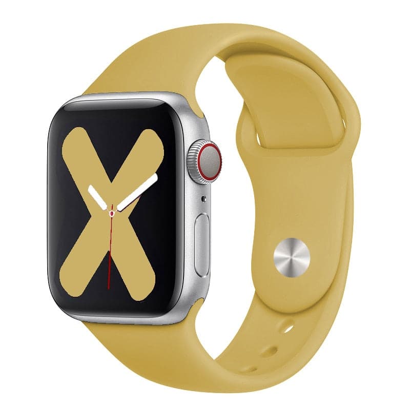 Apple Watch Silicone Sport Band - Crisp White, Comfort | Secure