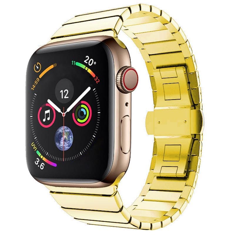 Apple Watch Stainless Steel Band - Midnight Steel | Sophistication