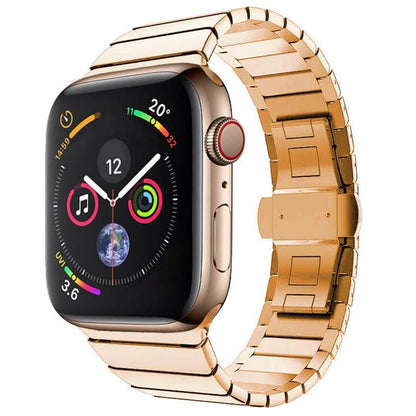 Apple Watch Stainless Steel Band - Black | Elegant