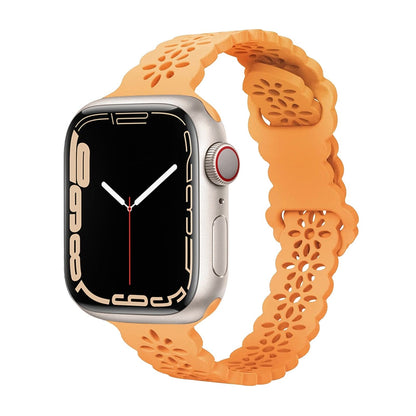 Sculpted Silicone Apple Watch Strap - Aired, Water-Resistant | Comfort