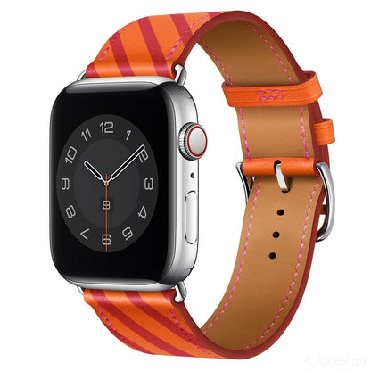 Patterned Leather Apple Watch Straps - Premium | Style