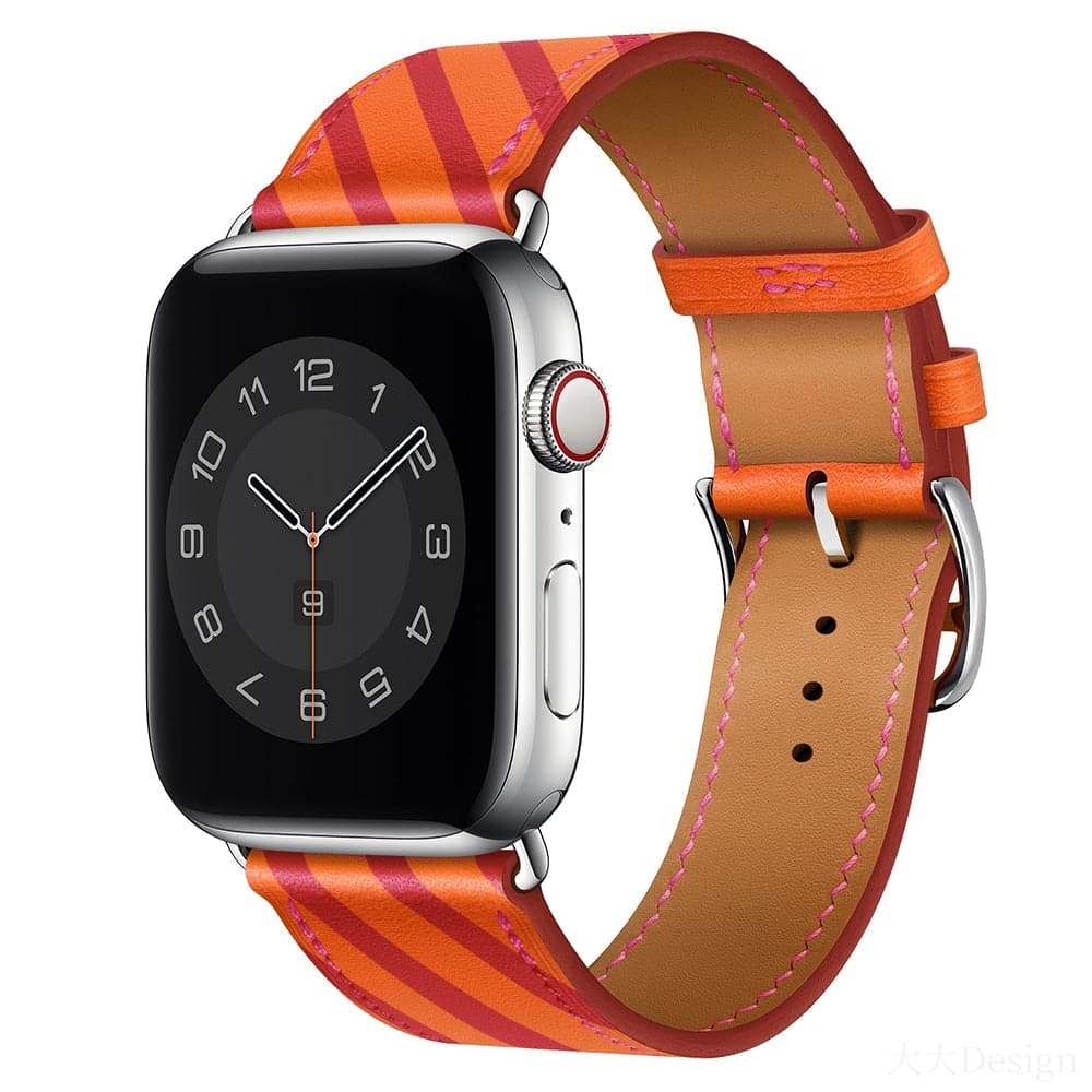 Apple Watch Leather Strap - Patterned | Style & Comfort