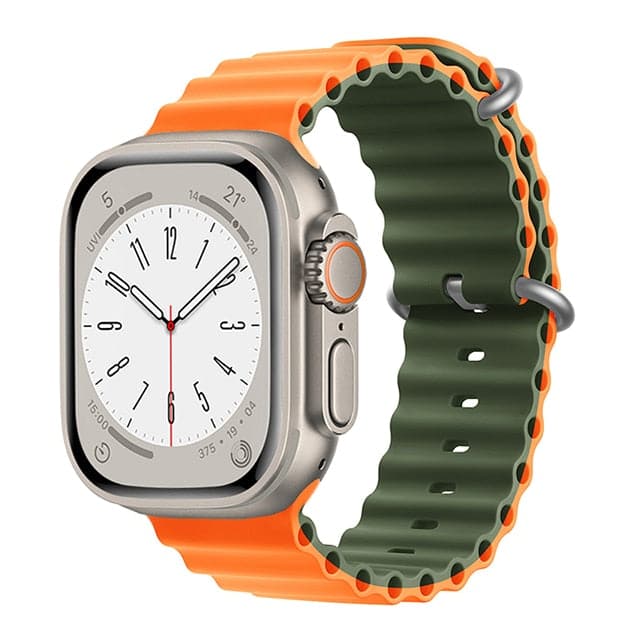 Apple Watch Silicone Strap - Bi-Color, Durable | Adventure Ready