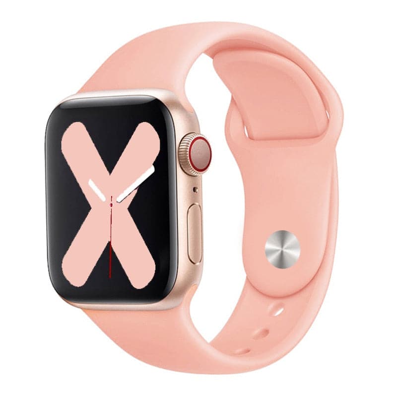 Apple Watch Silicone Sport Band - Crisp White, Comfort | Secure