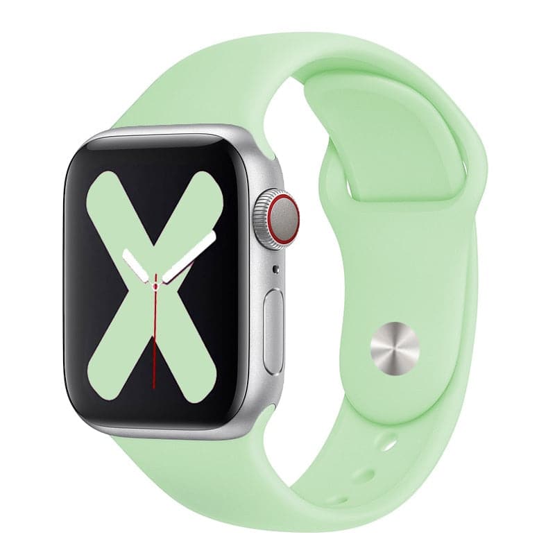 Apple Watch Silicone Sport Band - Crisp White, Comfort | Secure