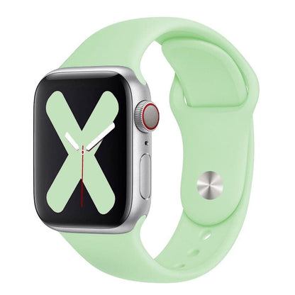 Apple Watch Silicone Sport Band - Crisp White, Comfort | Secure