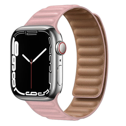 Apple Watch Leather Strap - Magnetic Closure | Elegant Style