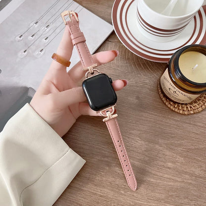 Luxury Leather Apple Watch Strap - Premium Feel | Sophistication