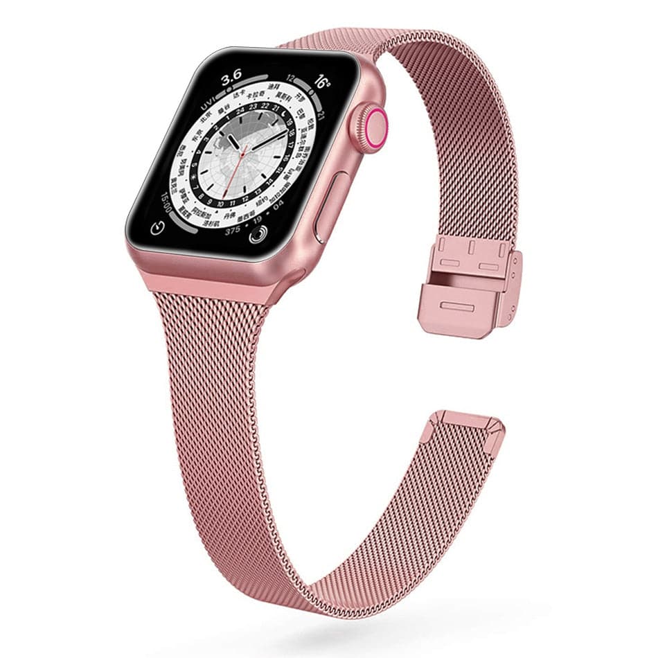 Milanese Loop Apple Watch Strap - Stainless Steel | Elegant