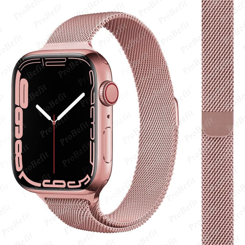 Milanese Loop Apple Watch Band - Magnetic, Steel | Elegant