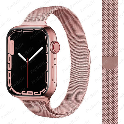 Milanese Loop Apple Watch Band - Magnetic, Steel | Elegant