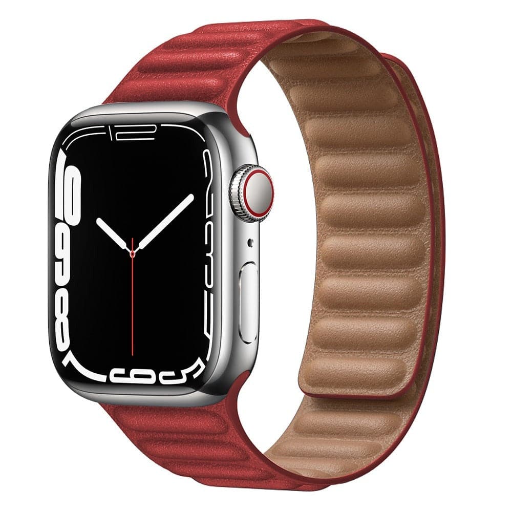 Apple Watch Leather Strap - Magnetic Closure | Elegant Style