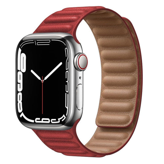 Apple Watch Leather Strap - Magnetic Closure | Elegant Style