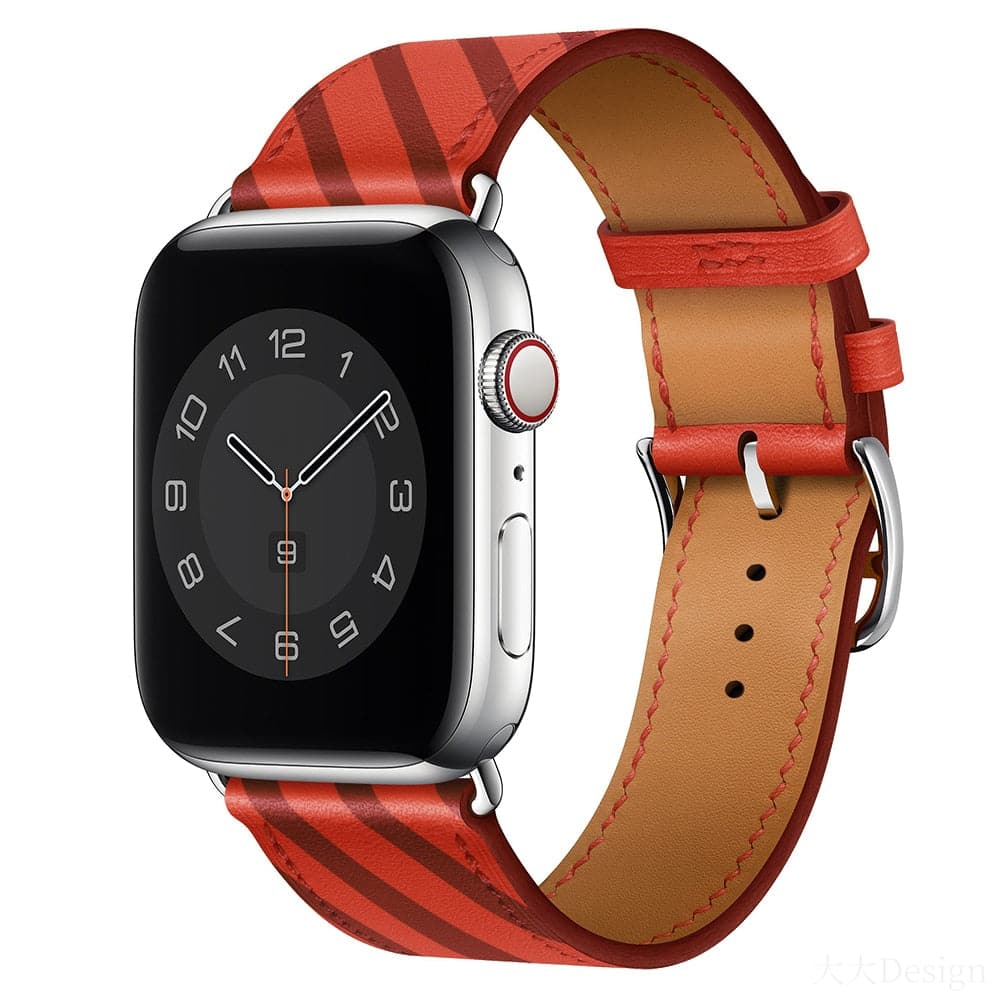 Patterned Leather Apple Watch Straps - Premium | Style