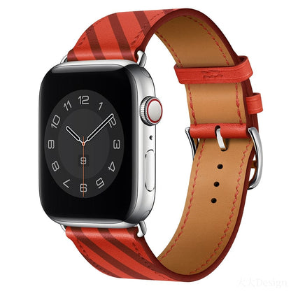 Patterned Leather Apple Watch Straps - Premium | Style