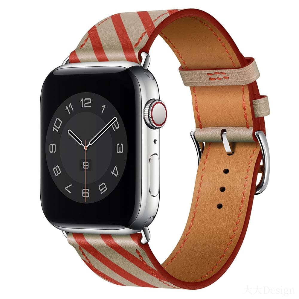 Patterned Leather Apple Watch Straps - Premium | Style