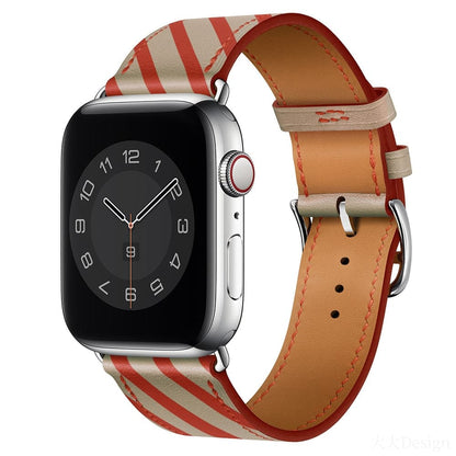 Patterned Leather Apple Watch Straps - Premium | Style