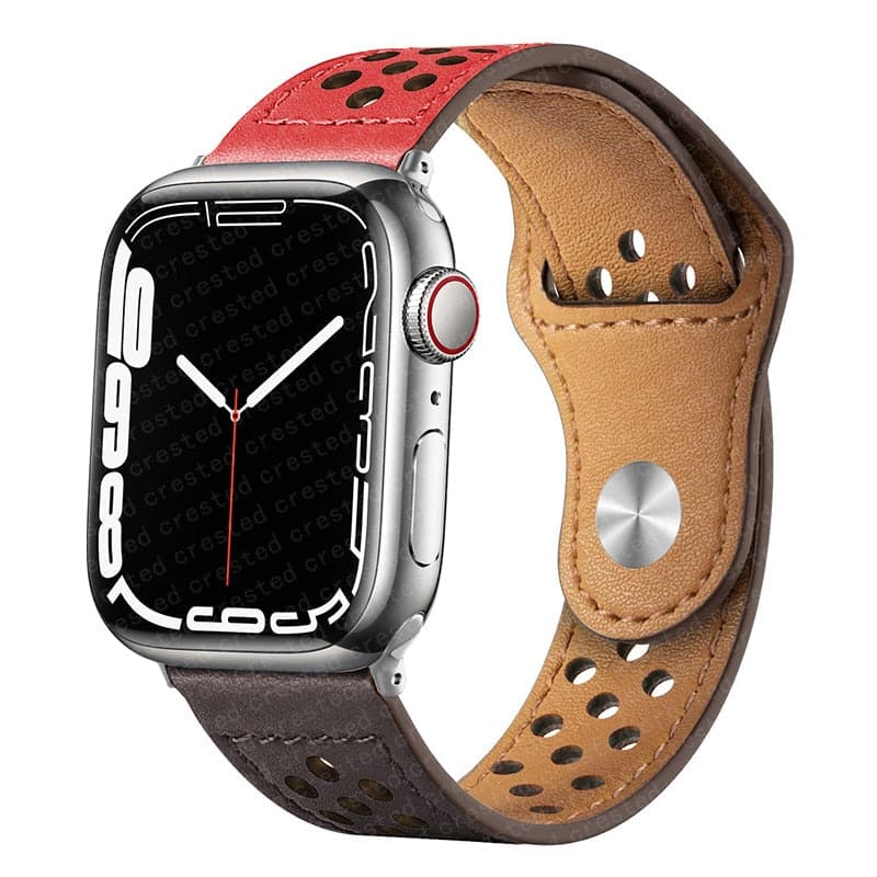 Apple Watch Leather Band - Two-Tone PU | Comfort