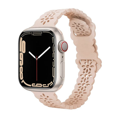 Sculpted Silicone Apple Watch Strap - Aired, Water-Resistant | Comfort
