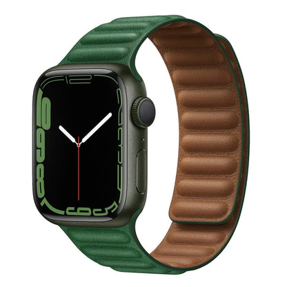 Apple Watch Leather Strap - Magnetic Closure | Elegant Style