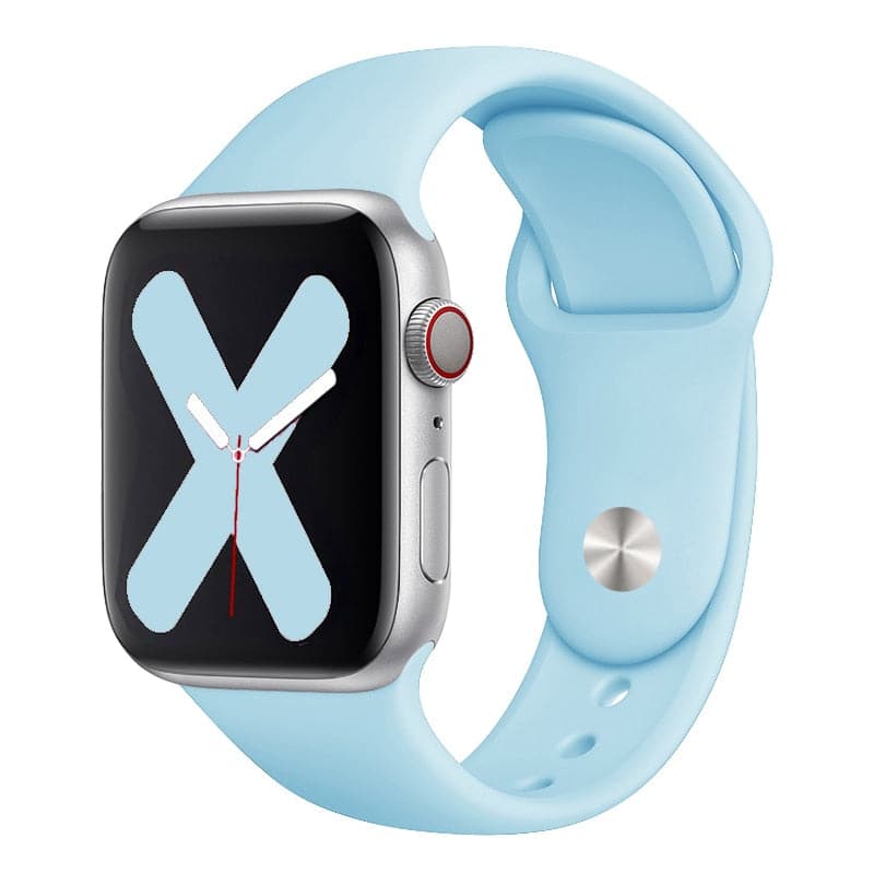 Clear Silicone Apple Watch Strap - Water-Resistant | Comfort