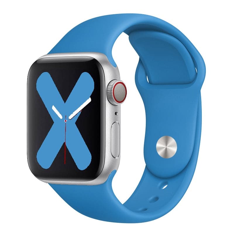 Apple Watch Silicone Sport Band - Crisp White, Comfort | Secure