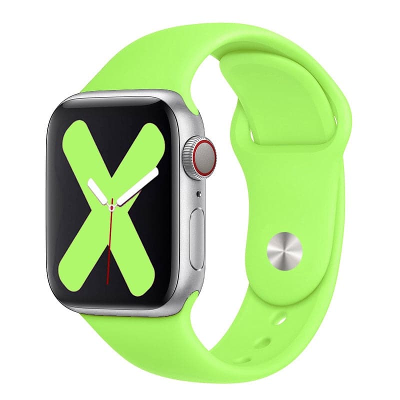 Apple Watch Silicone Strap - Green, Durable | Comfort