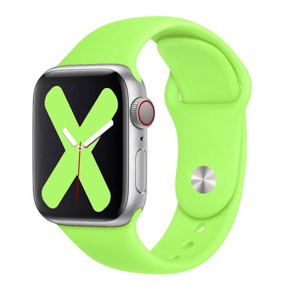Apple Watch Silicone Strap - Green, Durable | Comfort