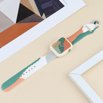 Apple Watch Camouflage Strap - Silicone, Water Resistant | Style
