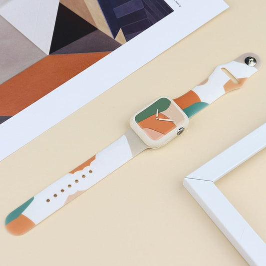 Apple Watch Camouflage Strap - Silicone, Water Resistant | Style