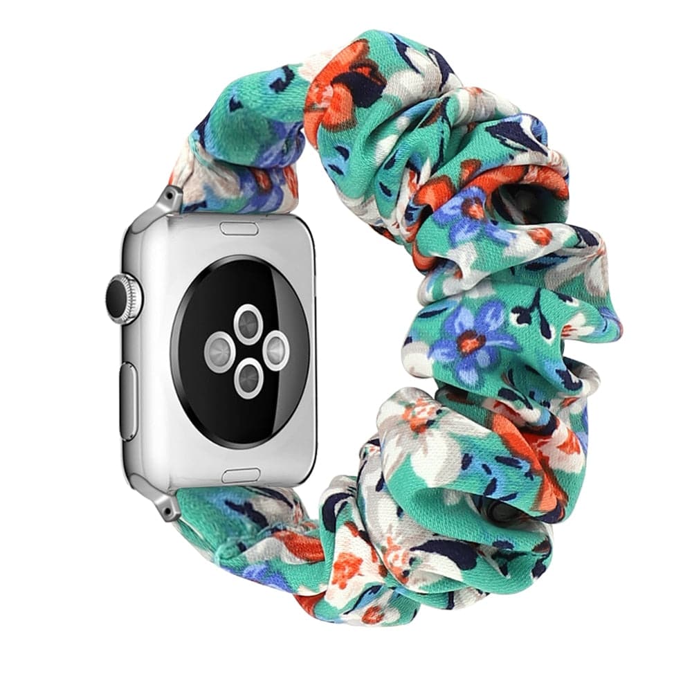 Floral Fabric Apple Watch Band - Soft Scrunchie | Style