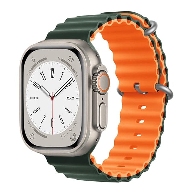 Apple Watch Silicone Strap - Bi-Color, Durable | Adventure Ready