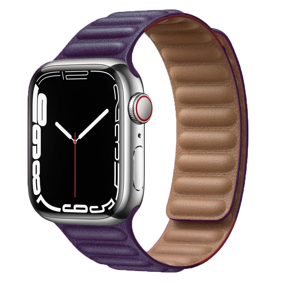 Apple Watch Leather Strap - Magnetic Closure | Elegant Style
