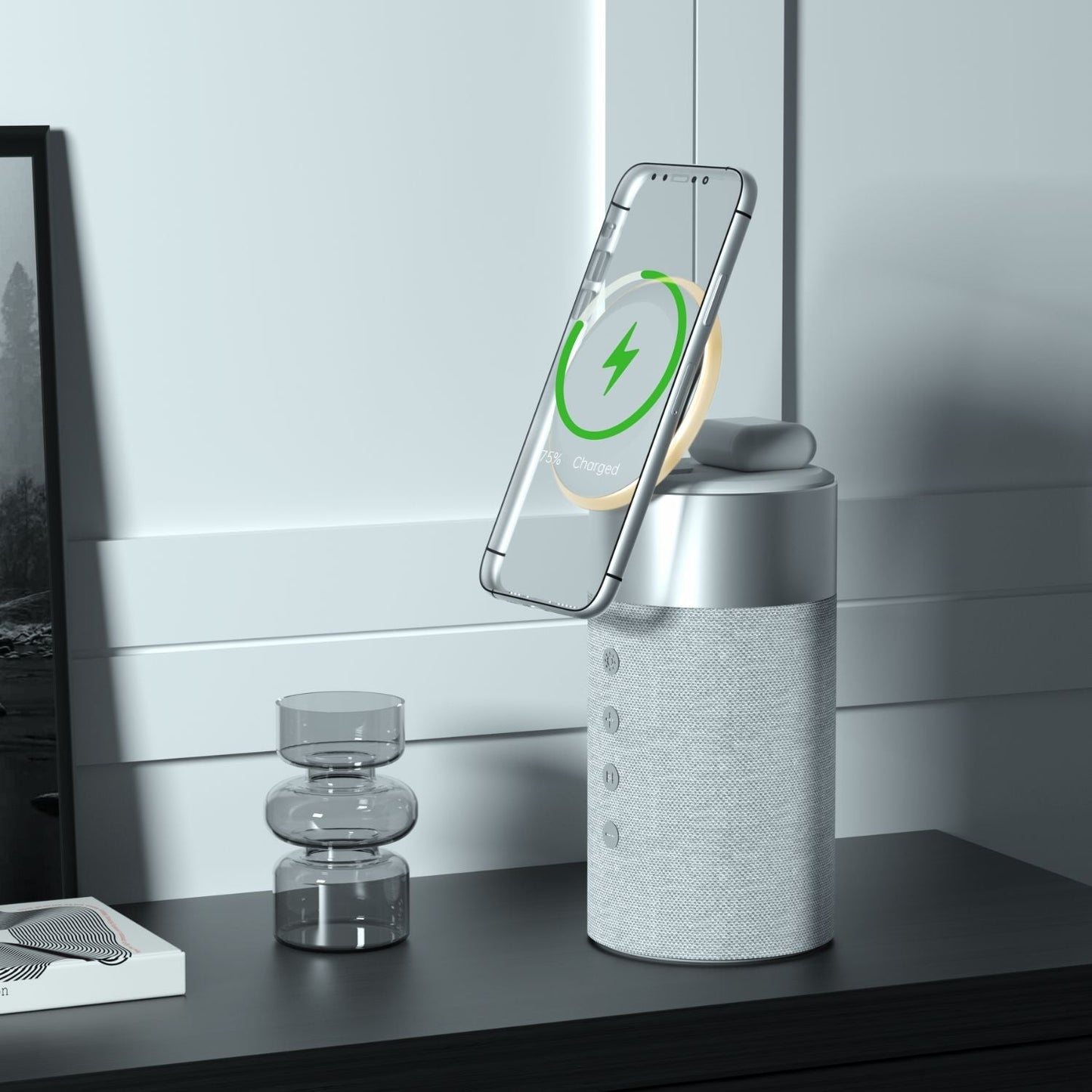MagSafe Speaker Charger - Wireless Charging & Audio | Portable