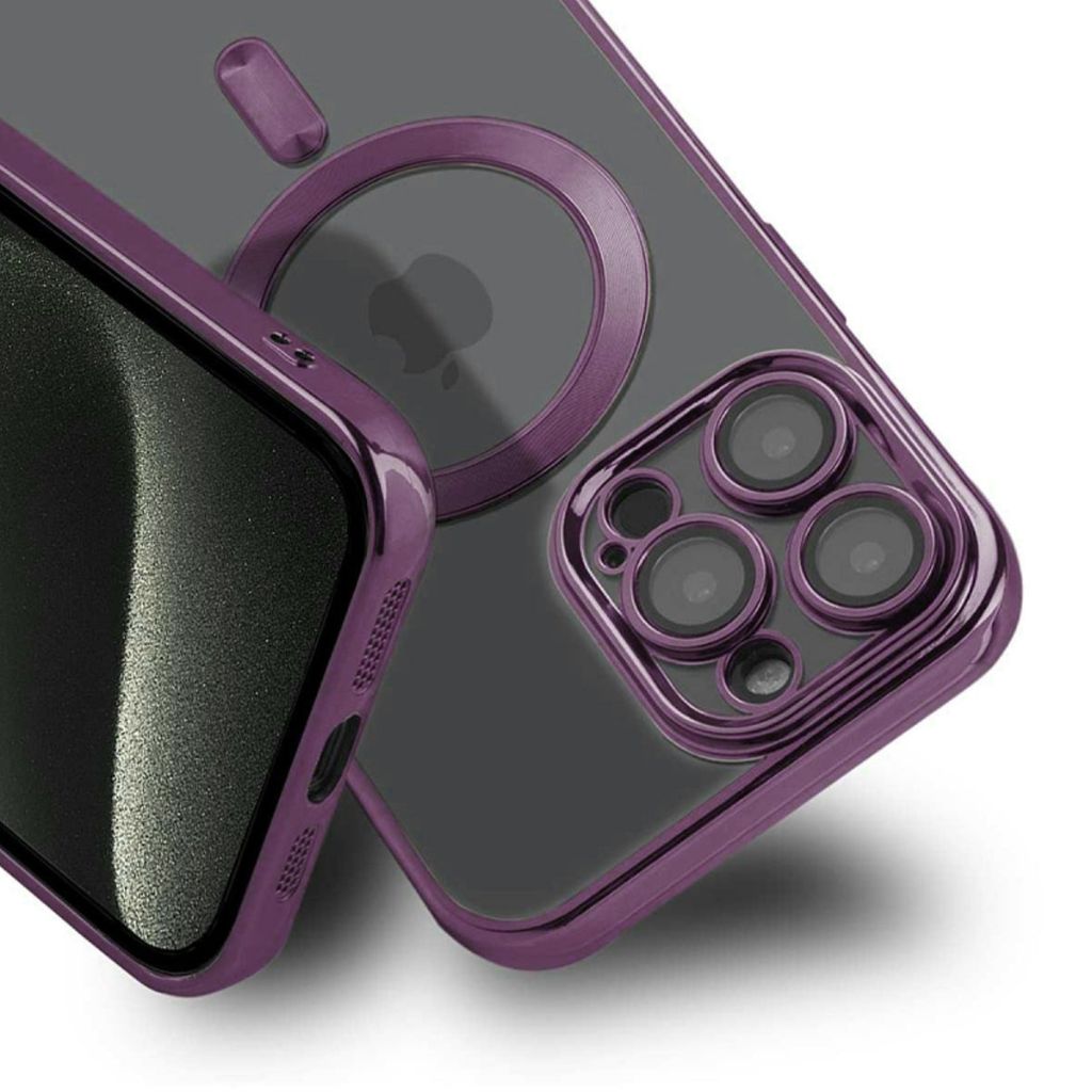 iPhone 16 Pro Max MagSafe Case - Clear Black | Protection