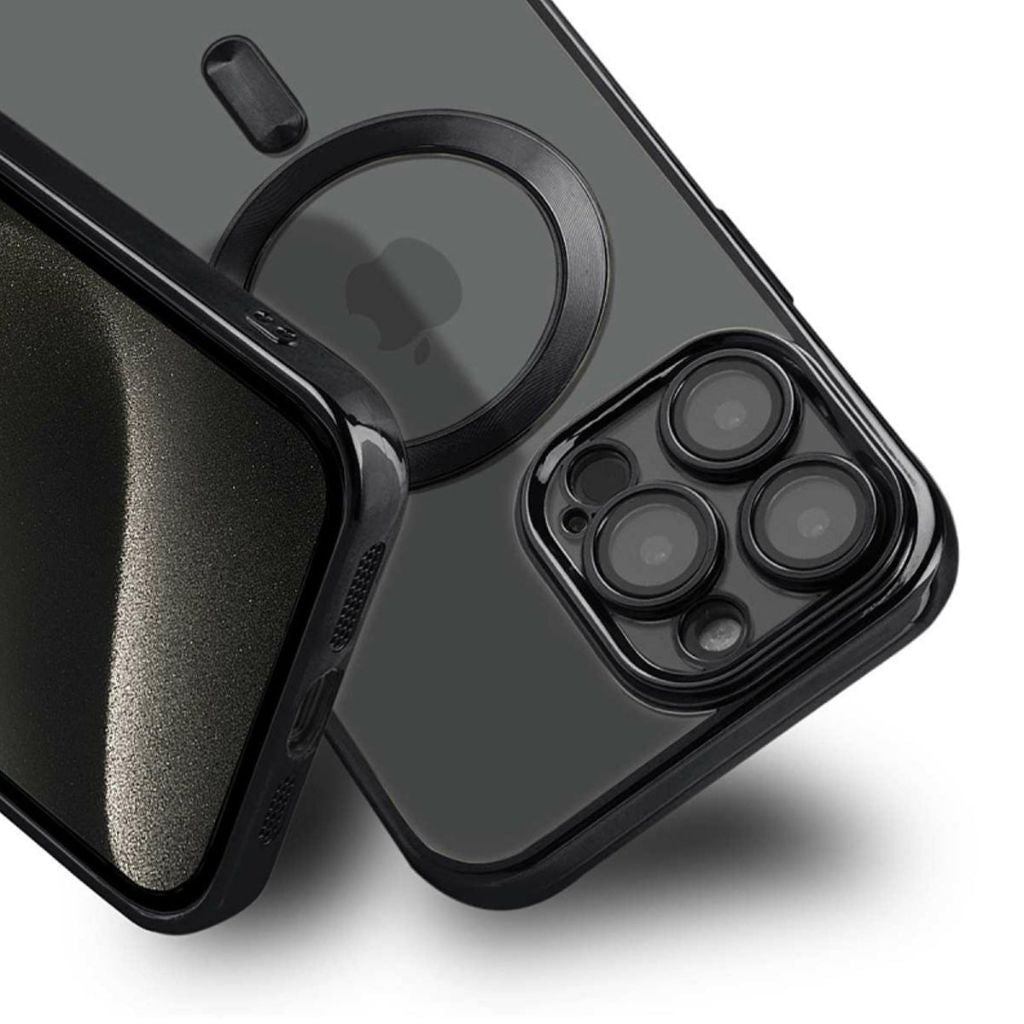 iPhone 16 Pro Max MagSafe Case - Clear Black | Protection
