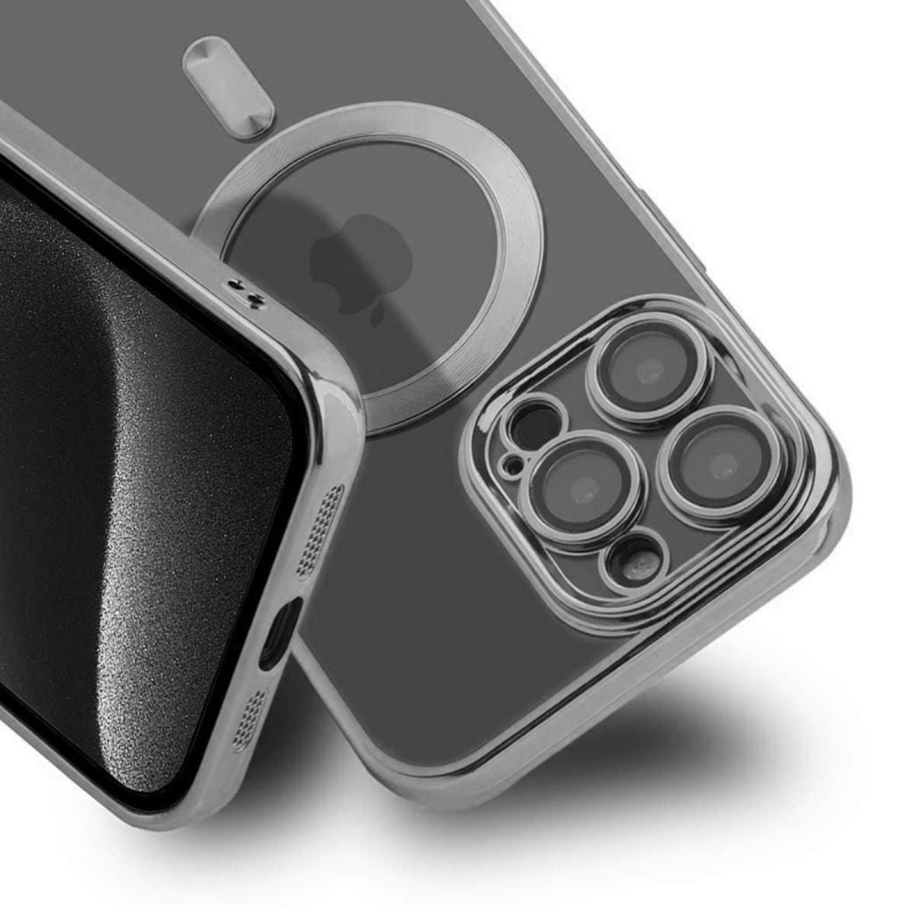 iPhone 16 Pro Max MagSafe Case - Clear Black | Protection