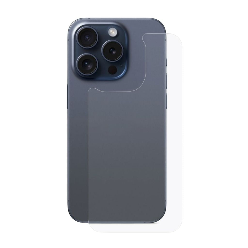 iPhone 16 Pro Max Back Screen Protector - Clear, Tempered Glass | Protection
